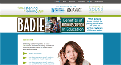 Desktop Screenshot of listeningislearning.org