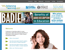 Tablet Screenshot of listeningislearning.org